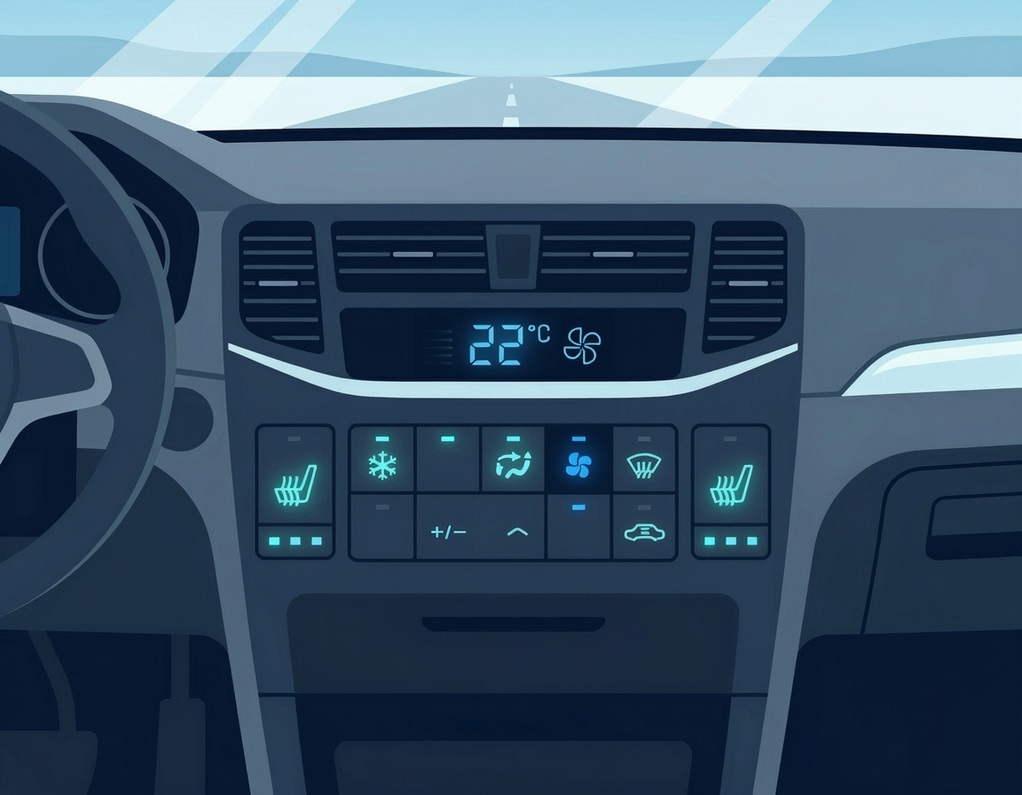 겨울철 자동차 히터 및 열선 시트 과도한 사용