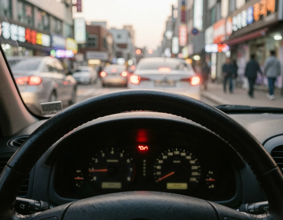 주행 중 엔진 경고등 켜짐? 3대 자동차 계기판 빨간색 경고등 대처법